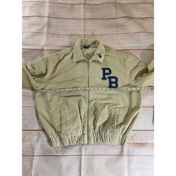 Playboy X Pacsun Collabs Men's Embroidered Varsity Full Zip Jacket - XS/S - Picture 8 of 13